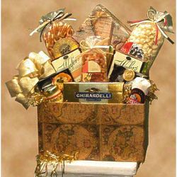 Medium Classic Globe Snacks and Sweets Gift Box