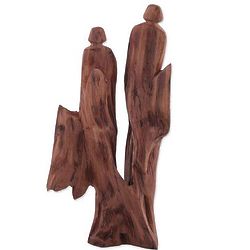 Parents Reclaimed Driftwood Sculpture