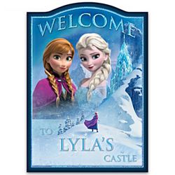 Disney Frozen Welcome Sign Personalized with a Name