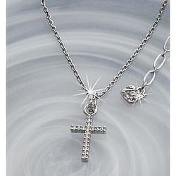 Swarovski Crystal Cross Necklace