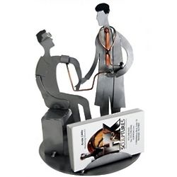 Male Doctor Business Card Holder