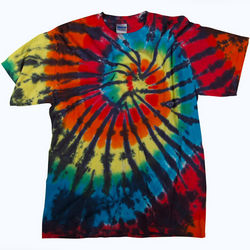Rainbow Fireworks Tie Dye T-Shirt