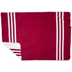 Signature Stripe Full Size Fleece Blanket
