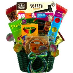 Fun Activity Books and Goodies Gift Basket