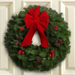 24 Inch Maine Balsam Christmas Wreath
