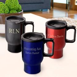 Personalized Hot and Cold Travel Mug