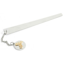 Engravable Medical Silver-Plated Bookmark