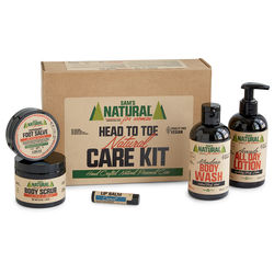 Head To Toe Bath and Body Personal Care Kit