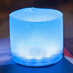 Inflatable Color-Changing Solar LED Lantern