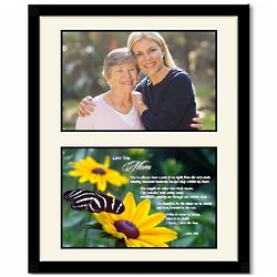 Personalized Poem for Mother with Photo Frame