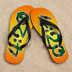 Marijuana 420 Beacher Sandals