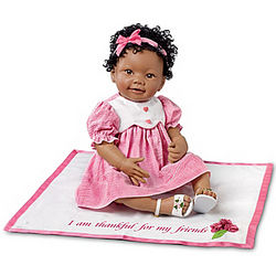 Eden Lifelike Baby Doll with Musical Blanket