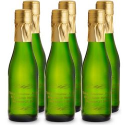 24 Today Mini Etched Sparkling Wine Bottle Favors