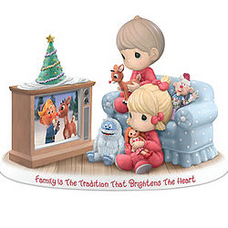 Family is the Tradition That Brightens the Heart Figurine