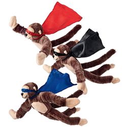 3 Flingshot Flying Monkey Stuffed Animals