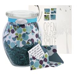 'Get Well Soon' Jar of Messages in Mini Envelopes