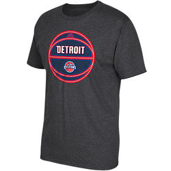 Men's Detroit Pistons NBA Moving Ball T-Shirt