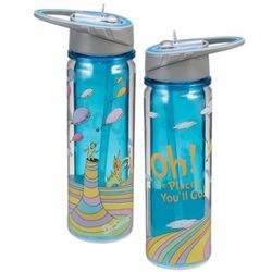 Oh! The Places We Will Go Dr. Seuss Water Bottle