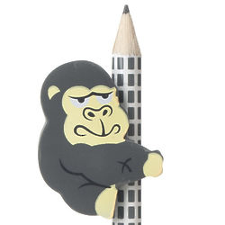 Mighty King Kong Pencil and Eraser