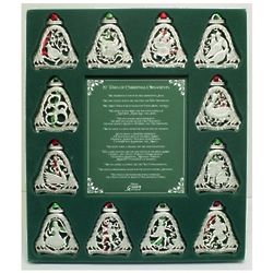 12 Days of Christmas Ornament Set with Story Card