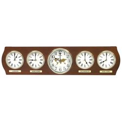 Time Zones Wall Clock