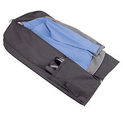 Khaki Garment Suit Bag with Shoulder Strap