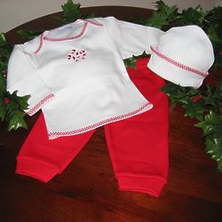 Baby's First Christmas Outfit