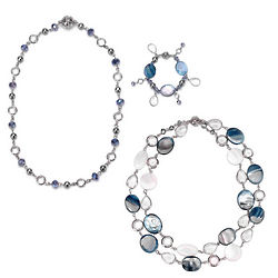 Crystal Shell 7-in-1 Magnetic Jewelry Set