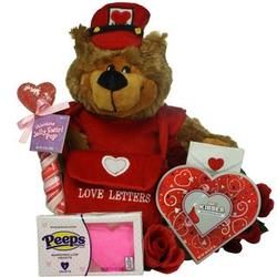 Love Letters Valentine's Day Gift Basket For Kids
