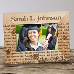 My Graduation Personalized Wooden Picture Frame