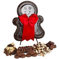 Gingerbread Man Holiday Chocolate Sampler