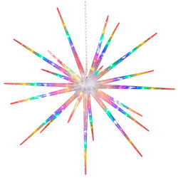 30" LED Multi-Color Starburst Christmas Decor