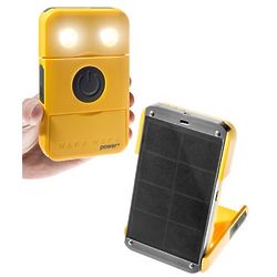 Solar Power USB Charger with Light