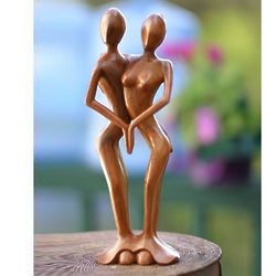 Lovers Dance Wood Sculpture