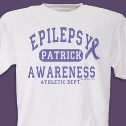Epilepsy Awareness Athletic Dept. T-Shirt