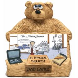 Personalized Business Card Holder for Physical Therapist