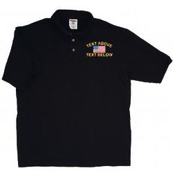 Custom Embroidered Military Polo Shirt - FindGift.com