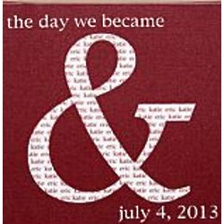 Personalized The Day We Became And Canvas Wall Art