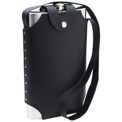64-Ounce Super-Sized Flask with Carrying Sheath