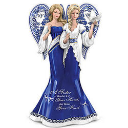 A Sister Reaches For Your Hand But Holds Your Heart Figurine