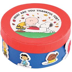 12 Peanuts Memory Box Thanksgiving Craft Kits