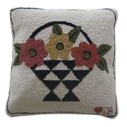 A Day For Flowers Pillow