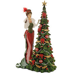 A Timeless Tradition Coca-Cola Lady Figurine