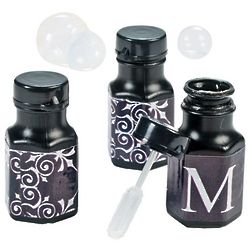 Personalized Wedding Mini Bubble Bottles