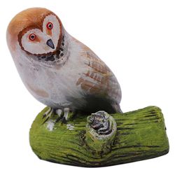 Barn Owl Ceramic Sculpture