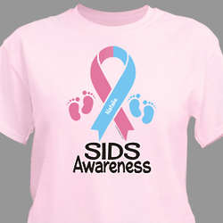 Pink and Blue SIDS Awareness T-Shirt