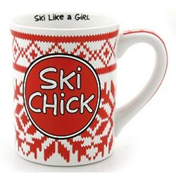 Ski Chick Coffee Mug