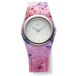 Pink Floral Watch
