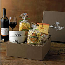 Soup Gift Box with Wine