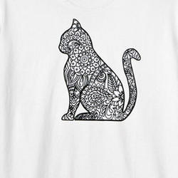 Color Your Own Cat T-Shirt